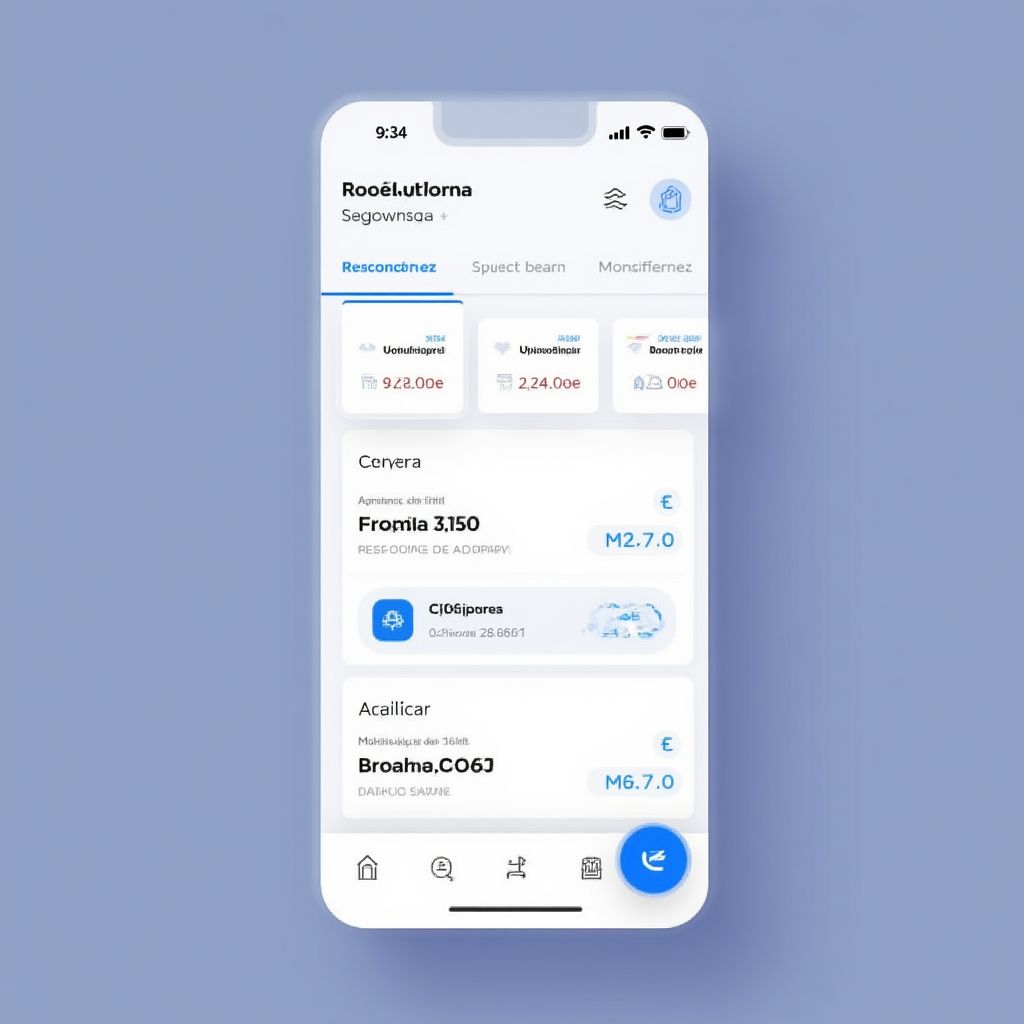 Aplicación de banca móvil